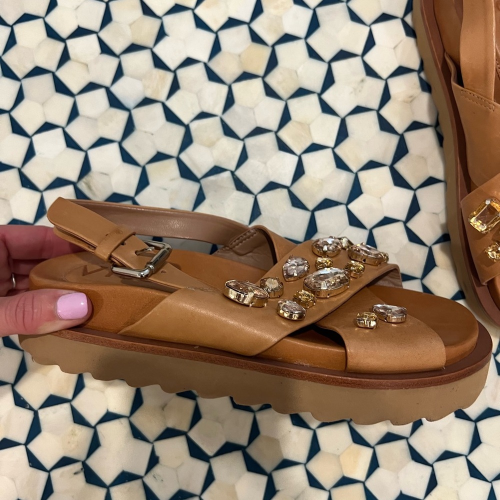 Vicenza Rock Candy Embellished Sandals size 36 - Picture 3 of 4